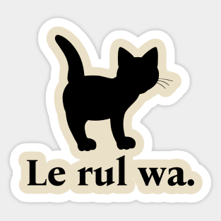 I'm A Cat (Láadan) Sticker